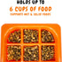 Downtown Pet Supply - Slow Feeder Dog Bowls - Anti-Choke Dog Food Bowl for Wet Dog Food, Solids and Dry Dog Food - Non-Slip Feet - BPA, PVC & Phth...