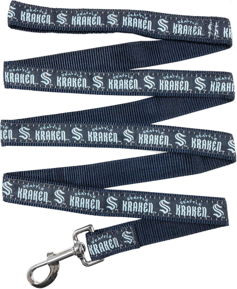 Pets First DOG LEASH - CAT LEASH - PET LEASH: The NEW Coolest NHL Seattle Kraken PET Leashes with The Hockey Team Name & Logo, SIZE: Large - Best ...