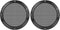 X AUTOHAUX 2pcs 6.5 Inch Metal Glossy Audio Speaker Cover Mesh Subwoofer Grill Horn Guard Decorative Circle Grille Protector Black for Car...