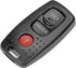 Dorman 13615 Keyless Entry Transmitter Cover Compatible with Select Mazda Models, Black...