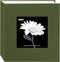Pioneer 100 Pocket Fabric Frame Cover Photo Album, Herbal Green...