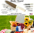 Blade Guard Knife Blade Protection Cover, Secure Fit Sheath for Storage or Transport – Chef’s Kitchens, Travel & Outdoor Use, Dishwasher Safe BPA-...