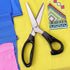 Hui Tong Strong & Sharpe Pinking Shears,Pinking Shears Scissors for Fabric, Serrated and Scalloped Scissors Fabric,3mm,5mm,7mm (Scalloped 7mm)...