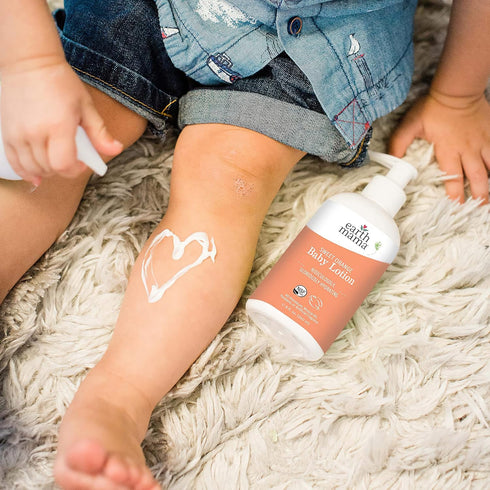 Earth Mama Sweet Orange Baby Lotion | Moisturizing Body Lotion for Dry Skin, Newborn Baby Lotion Sensitive Skin Care, Face Lotion for Babies & Kid...