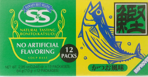 Natural Bonito Katsuo Instant Soup Base 2 Boxes Made in Japan...
