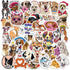 80 Pcs Cute Vinyl Dogs Stickers Pack, Water Bottles Luggage Laptop Skateboard Puppy Stickers Waterproof Vinyl Sticker Decals for Adults Kids Teens...