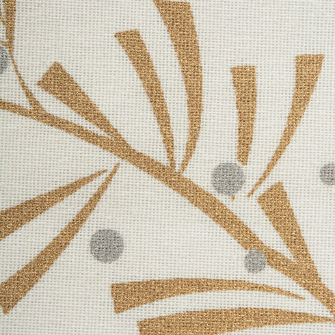 DII Holiday Dining Table Linen Metallic Fabric Kitchen Décor, Christmas Table Runner, 14x108, Gold Holly Leaves...