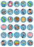 30 x Edible Cupcake Toppers – Classic story Themed Collection of Edible Cake Decorations | Uncut Edible on Wafer Sheet...