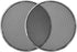 X AUTOHAUX 2pcs 4 Inch Car Metal Audio Speaker Grill Cover Mesh Woofer Horn Guard Decorative Circle Grille Protector Silver Tone...