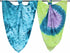 j & alex Tie-Dye 100% Cotton Muslin Swaddle Blankets - Brave Heart, 2 Count - Hand-Dyed Baby Swaddles for Newborn Girls, Boys, Receiving Blankets ...