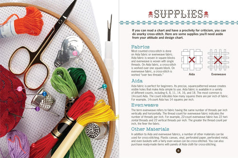 Snarky Cross-Stitch Kit...