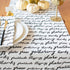 Thanksgiving Table Runner with Quotation (Off-White, 14x72 inch, Pack of 1) for Holiday, Halloween , Christmas , Wedding, Cocktail Party...