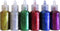 BAZIC 6 Color Glitter Glue Set 20 Milliliter Bottles - Classic Colors - Green, Gold, red, Silver, Blue, and Purple...