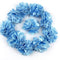 Worlds 10pc Boutique Lace Chiffon Fabric Flower Mesh Flowers 2" Inch (Blue)...