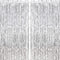 CHRORINE 2pcs 3ft x 8.3ft Silver Tinsel Foil Fringe Curtains Streamers Backdrop for Birthday Graduation Engagement Bridal Shower Bachelorette Baby...
