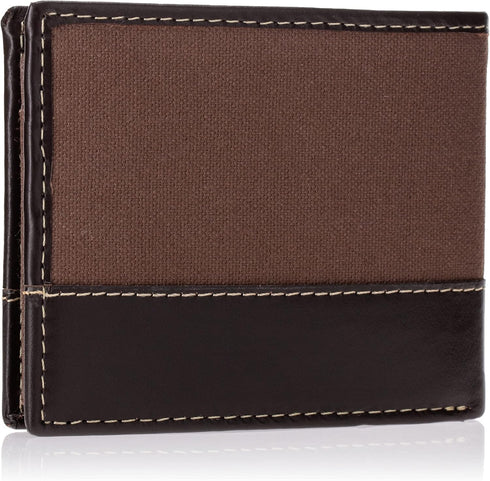 Timberland Men's Baseline Canvas Passcase, Brown, One Size...