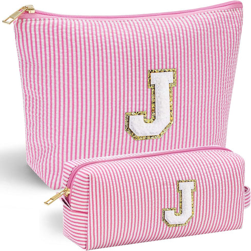 Preppy Stuff Gifts for Women, Makeup Bag Cosmetic Bag Daughter Sister Birthday Gifts for Girl Women Teacher Gifts Make Up Bag Gifts for Friends Ma...
