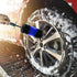 TAKAVU Master Wheel & Tire Brush, Easy Reach Wheel and Rim Detailing Brush Long Soft Bristle, Car Tire Brush, Wheel Scrub Brush, Multipurpose use ...