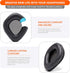 WC Upgraded Replacement Earpads for Corsair Void & Corsair Void Pro Wired & Wireless Gaming Headsets Made by Wicked Cushions | Improved Durability...