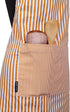 AMOUR INFINI Cotton Aprons for Women with Pockets Adjustable Strap and Waist Ties Reusable Printed Aprons for Baking, Cooking, Gardening (27.5 x 3...