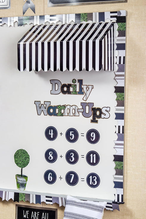 Spot On Floor Markers: Modern Farmhouse Numbers 1-36 - 4" (TCR77531)...