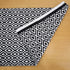 RAJRANG Cotton Hand Woven Diamond Area Rug, Reversible Checkered Bathroom Rugs, Geometric Entry Mat, Machine Washable, Durable - Black & White, 21...