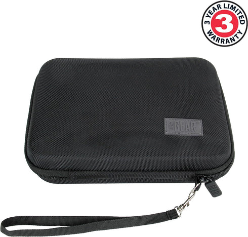 USA GEAR Hard Shell Electronic Organizer Travel Case 7.5 Inch - GPS Cases with Accessory Pocket and Water Resistant Exterior Compatible with Garmi...