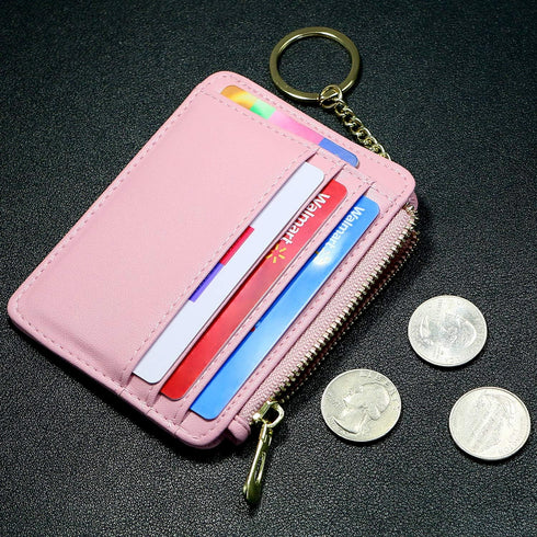 Padike Wallet for Women, Slim Credit Card Holder, Compact Size Minimalist Wallet (Z-Pink)...