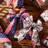XunYee 3 Rolls Patriotic Ribbons American Flag Double Sided Star Striped Wired Ribbon Red Blue White Ribbons for Memorial Day 4th of July Independ...