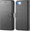 TUCCH Case Wallet for iPhone SE 2022/ iPhone 7/8/iPhone SE 2020, PU Leather 3 Card Slots Stand Magnetic Flip Folio Cover TPU Shockproof Inner Shel...