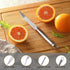 2PCS Grapefruit Knife, Curved Serrated Grapefruit Knife, Stainless Steel Kiwi Knife, Great for Grapefruit, Orange, Lemon, Kiwi, Easy to Hang, Dish...