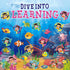 56 Pcs Ocean Beach Theme Classroom Bulletin Board Decoration Sets Dive into Learning Sea Animal Fish Cutouts for The Sea Backdrop Under The Summer...