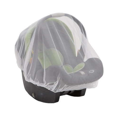 Delta Children Mosquito Net for Infant Car Seats, Infant Strollers and Bassinets | Breathable with Elastic Netting for Easy fit | White...