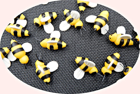 Lot of 12 Miniature Honeybee Craft Cute Bee Outdoor Patio Decor Fairy Garden Supplies Animal Figurine Furniture Dollhouse...