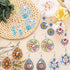 ZYNERY 10 Pairs Diamond Painting Earrings, Earring Kit for Making Earrings, Earring Making Kit for Adults, DIY Diamond Art Earrings, Unique Handma...