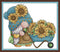 Maydiyer Cross Stitch Kits Stamped Full Range of Embroidery Starter Kits for Beginners DIY 11CT Easy Patterns Embroidery Kit for Girls-Gnome with ...