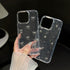 Bling Glitter 3D Bow Stars Clear Phone Case Compatible with iPhone Case (Bow,iPhone 13 Pro)...