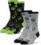 Socktastic mens Gaming - 2 Pack of Funny Novelty Socks, Casual Crew Fits Shoe Size 8-13 Socks, Vintage Gaming Controler, Large US...
