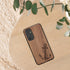 kwmobile Wood Case Compatible with Samsung Galaxy A54 5G Case - Cover - Vintage Anchor Dark Brown...