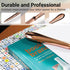 Uncommon Desks Rose Gold Letter Opener Knife - Smooth Metal Plated Envelope Opener - Ergonomic Rounded Handle for Comfort - Home and Office Mail S...