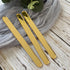20 Pcs Acrylic Cakesicle Popsicle Sticks for Ice Creamsicle Candy Apple (Mirror Gold)...