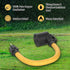 30 Amp to 110 RV Adapter Cord, NEMA 5-15P Male to TT-30R Female Electrical Power Dogbone with Grip Handle, Heavy Duty STW 10 Gauge for RV Trailer ...