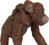 Safari Ltd. Orangutan with Baby Figurine - Lifelike 2.5" Hand-Painted Wildlife Figure - Educational Toy for Boys, Girls & Kids Ages 3+...
