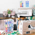 New brothread - 20 Options - 8 Snap Spools of 1000m Each Polyester Embroidery Machine Thread with Clear Plastic Storage Box for Embroidery & Quilt...