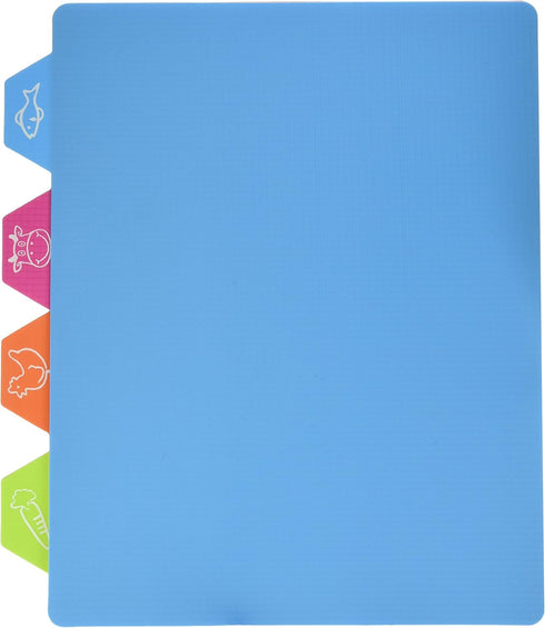 Cuisinart CCM-4PC 4-Piece Set Plastic Cutting Mats, Multicolor...