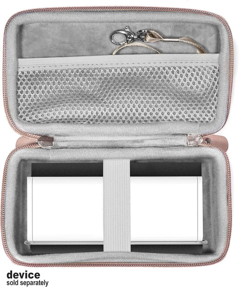 Blood Pressure Monitor case Compatible with QardioArm Wireless Blood Pressure Monitor, Compact and Light Weight Strong case with mesh Pocket for B...