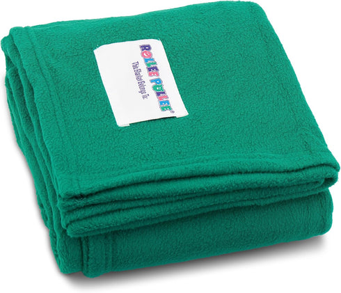 Children's Nap Blanket, Super Soft Anti-Pill Fleece Blanket for Toddlers and Kids, 36" x 48" (Green, Single)...