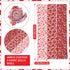 40 Pcs Valentine's Day Cotton Fabric Quilting Strips Craft Fabric Bundle Cotton Strips Patchwork Fabric Sets with Different Patterns Craft Sewing ...