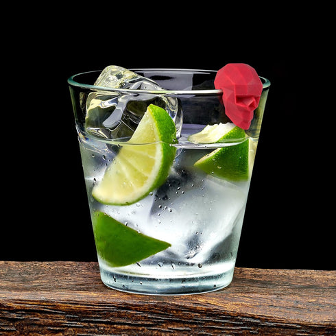 Genuine Fred BAR BONES Skull Drink Markers, Set of 6...