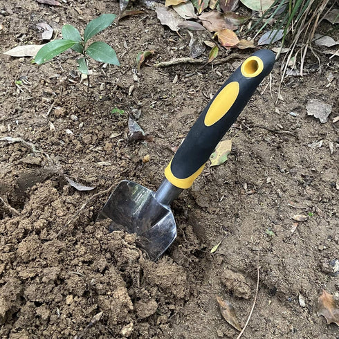 Hand Shovel for Gardening, Hand Trowel Potting Trowel Garden Tool, Cast Aluminum Heavy Duty Garden Hand Shovel Gardening Tool for Digging Planting...